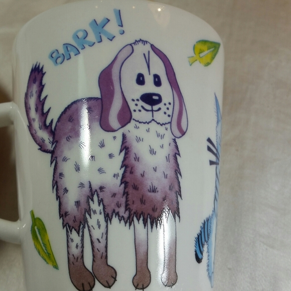 CARDEW DESIGN Dog Cat MUG Bark Meow Woof Paw Print 12 oz - Picture 10 of 11